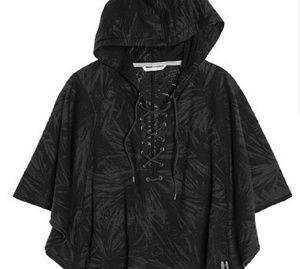 Victoria's Secret Lace Up Hooded Poncho
